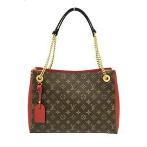 Louis Vuitton MM Gold Surene Brown Shoulder hardware Monogram bag
